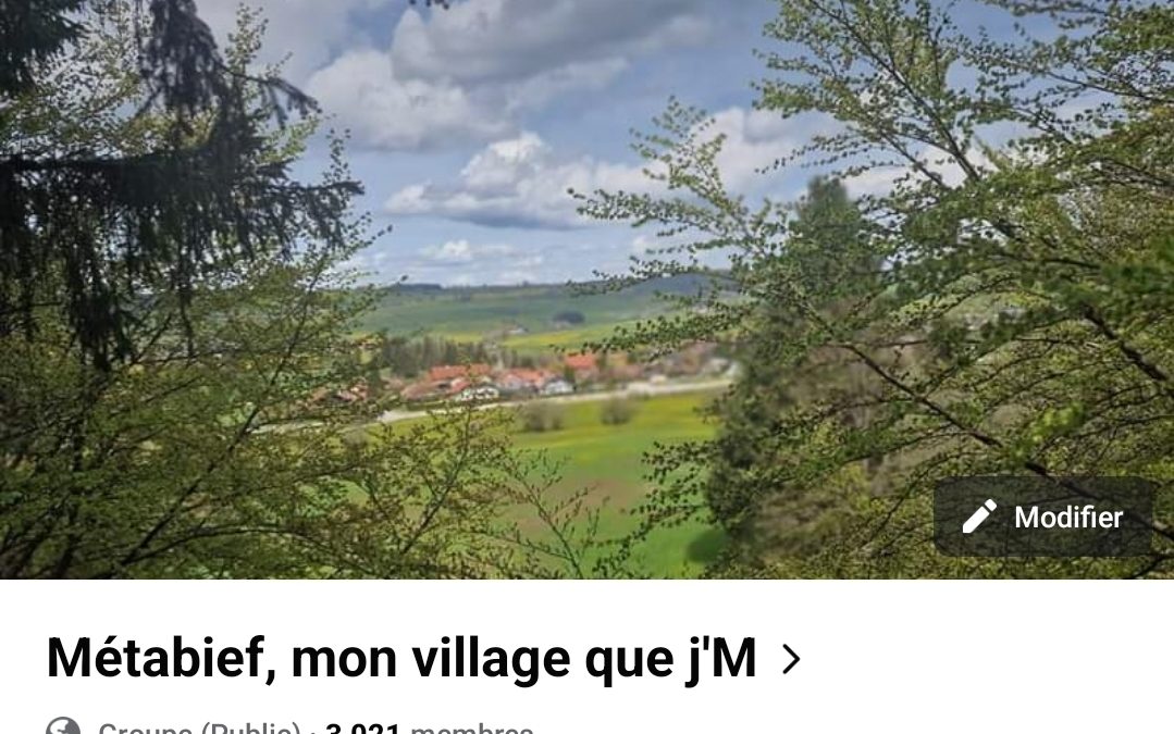 Métabief, mon village que j’M
