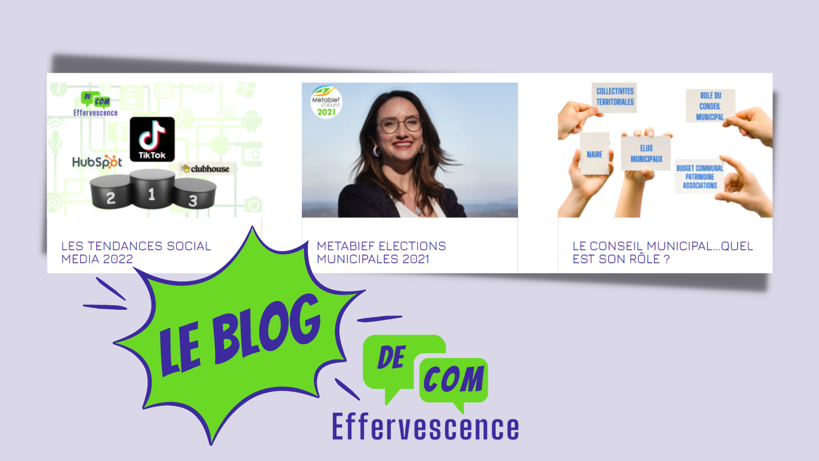 Blog d'Effervescence de Com Alicia Berthier Derose Effervescence de Com Community Manager Social Manager Haut Doubs Pontarlier Métabief Franche Comté Besançon TPE PME Réseaux Sociaux Stratégie Digitale Articles Blog Conseil Municipal Elections Municipales Flyer Identité Visuelle