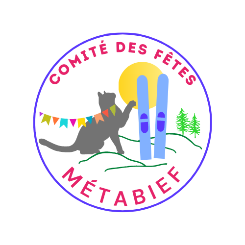 Logo du Comité des Fêtes de Métabief Logo du Comité des fêtes de Métabief réalisé par Alicia Berthier Derose, Directrice d'Effervescence De Com
